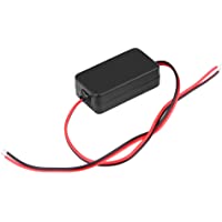 Gorgeri 12V DC Coche Cámara de visión trasera Retransmisor de potencia Filtro Rectificador de condensador